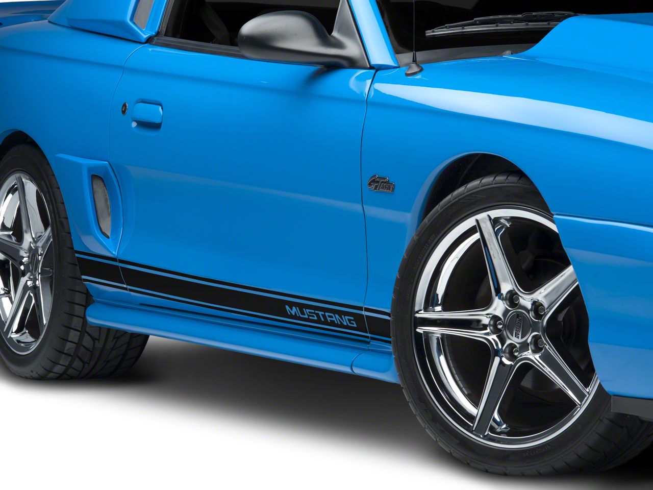 Mustang Rocker Panel & Side Stripes 1994-1998