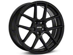 Black MMD Zeven Wheels<br />('10-'14 Mustang)