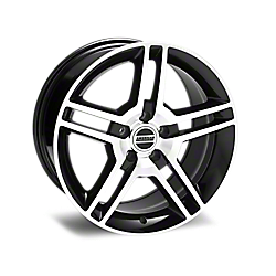 Black Machined 2010 GT500 Style Wheels 2010-2014