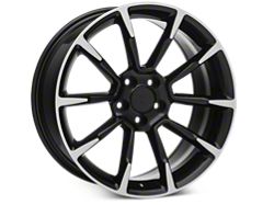 Black Machined GT/CS Style Wheels<br />('10-'14 Mustang)