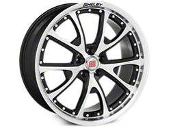Black Machined Shelby CS40 Wheels<br />('05-'09 Mustang)