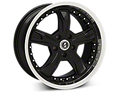 Black Shelby Razor Wheels<br />('05-'09 Mustang)