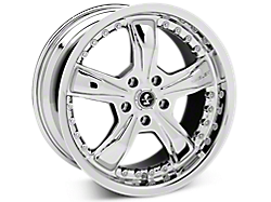 Chrome Shelby Razor Wheels<br />('05-'09 Mustang)