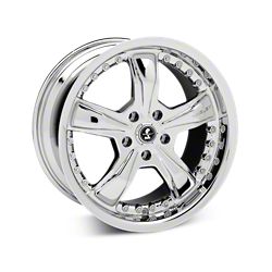 Chrome Shelby Razor Wheels 2010-2014