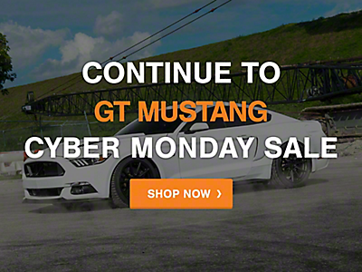Mustang Cyber Monday: Shop All GT 2015-2018