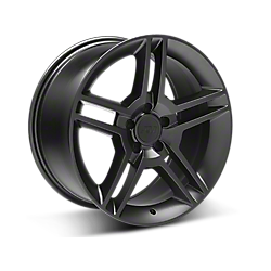 Matte Black 2010 GT500 Style Wheels 1994-1998