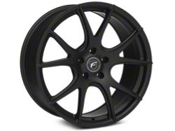 Matte Black Forgestar CF5V Monoblock Wheels<br />('05-'09 Mustang)