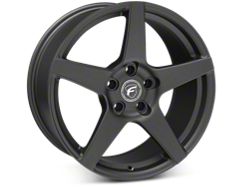 Matte Black Forgestar CF5 Wheels<br />('10-'14 Mustang)