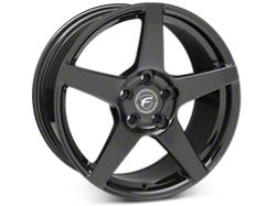 Piano Black Forgestar CF5 Wheels<br />('05-'09 Mustang)