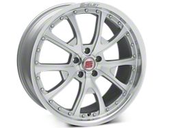 Silver Machined Shelby CS40 Wheels<br />('10-'14 Mustang)