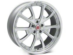 Silver Machined Shelby CS40 Wheels<br />('15-'23 Mustang)