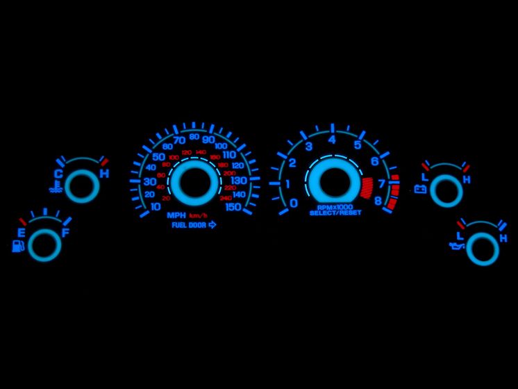 Mustang Gauges & Gauge Pods 1999-2004