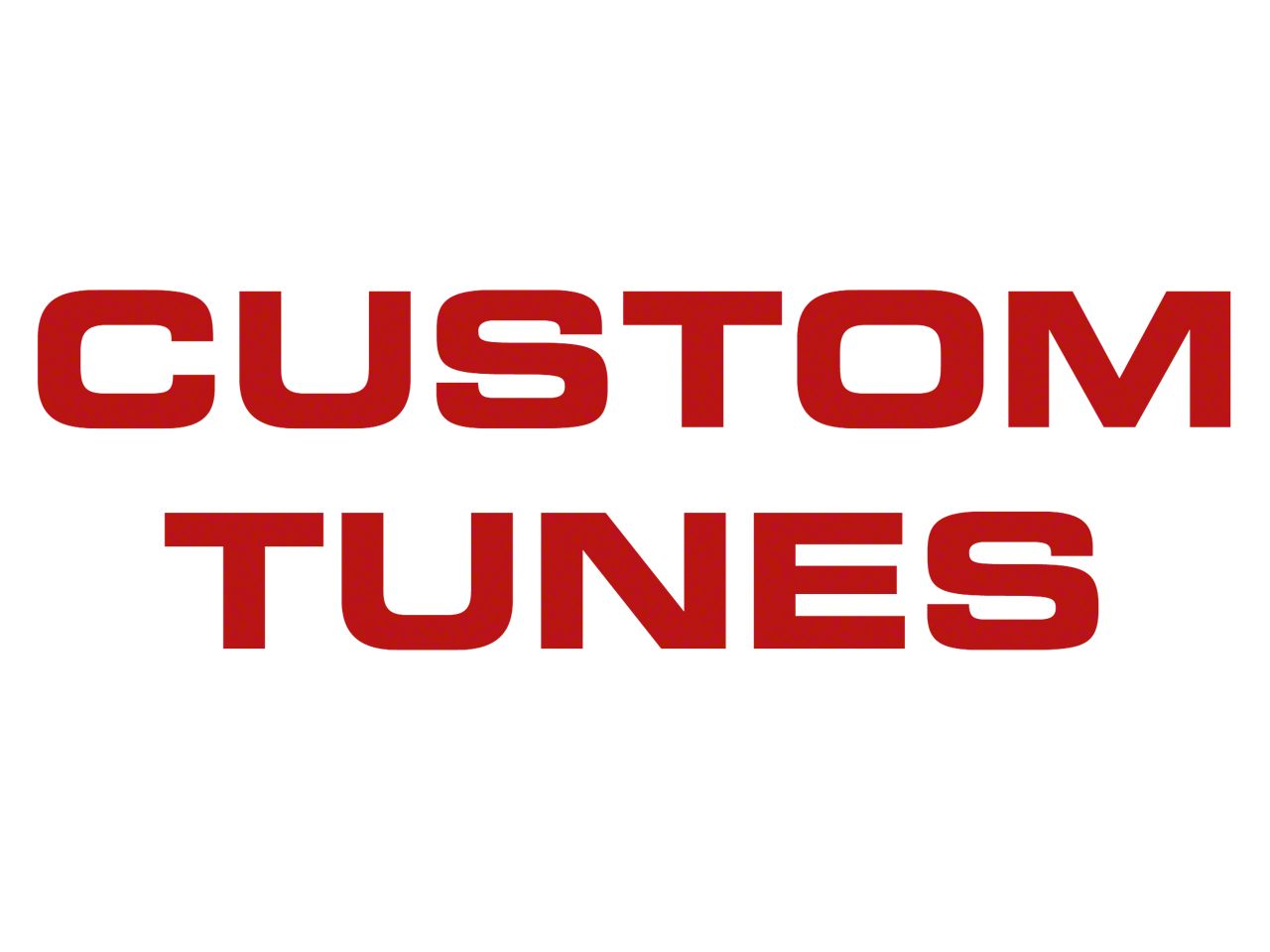 Charger Custom Tune Files