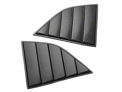 Charger Louvers - Quarter Window